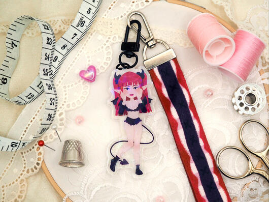 Liz Lanyard Charm - @stargia