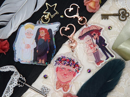 Good Omens Charms - @avDragnire