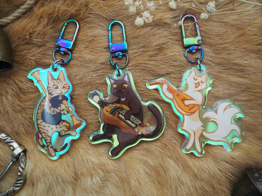 Medieval Meowsicians Washi Tape - 2025 - @ragwyrm