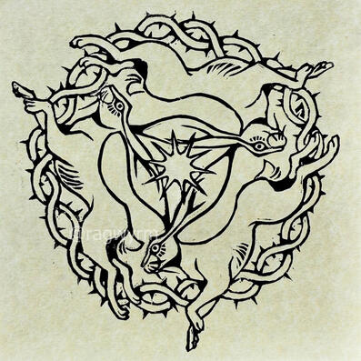 Three Hares - 2025 - @ragwyrm