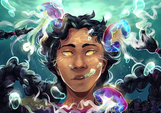 Green Blue Breathing Thing - 2025 - @avDragnire