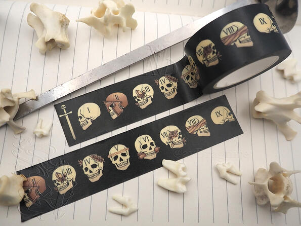 The Locked Tomb Washi Tape - 2024 - @avDragnire