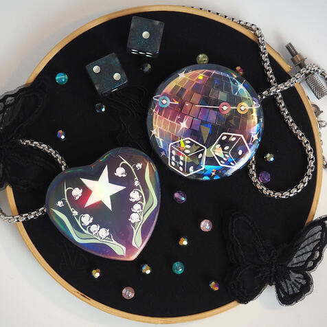 Disco Elysium Buttons - @avDragnire